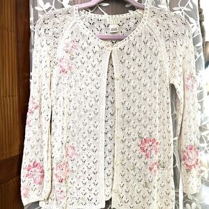 Sigrid Olsen Cardigan Sweater~ like New